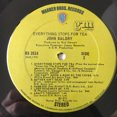 Long John Baldry : Everything Stops For Tea (LP, Gat)