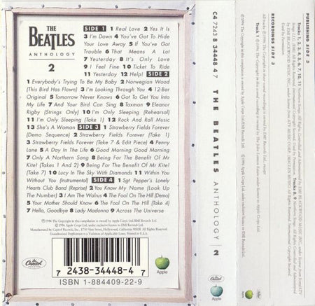 The Beatles : Anthology 2 (2xCass, Album, Mono, Dol)
