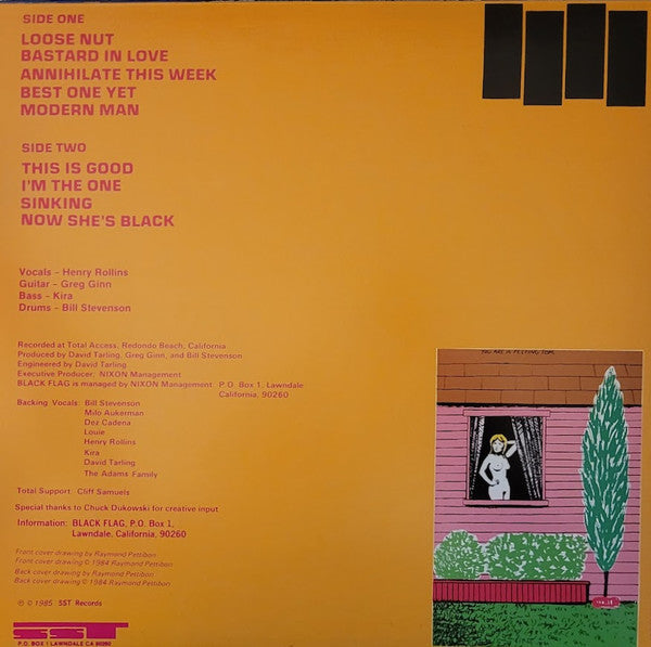 Black Flag : Loose Nut (LP, Album, RE)