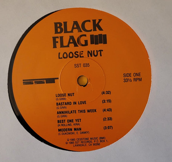 Black Flag : Loose Nut (LP, Album, RE)