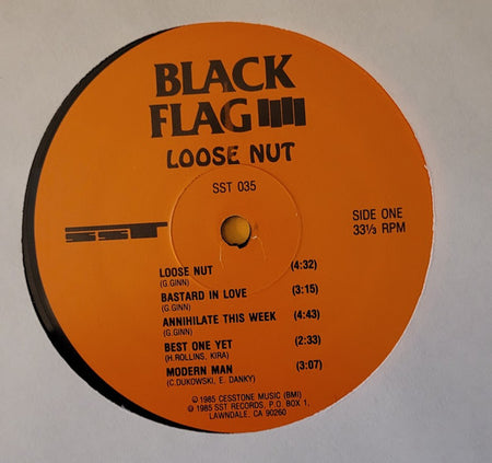 Black Flag : Loose Nut (LP, Album, RE)