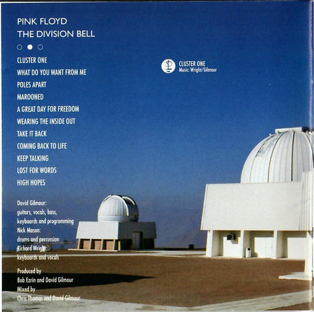 Pink Floyd : The Division Bell (CD, Album)