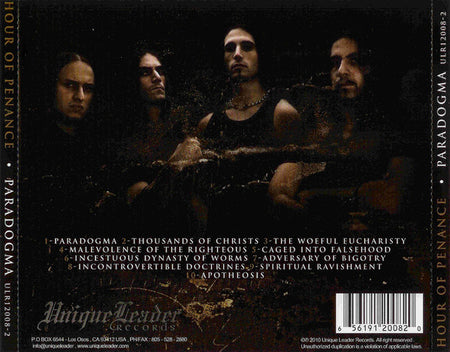 Hour Of Penance : Paradogma (CD, Album)