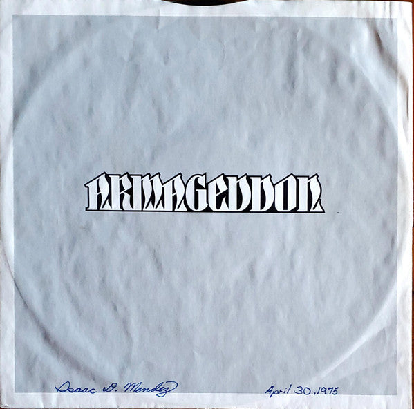 Armageddon (6) : Armageddon (LP, Album, Ter)