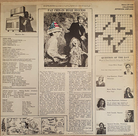 Jefferson Airplane : Volunteers (LP, Ind)