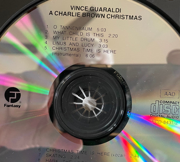 Vince Guaraldi Trio : A Charlie Brown Christmas (Original Sound Track Recording Of The CBS Television Special) (CD, Album)