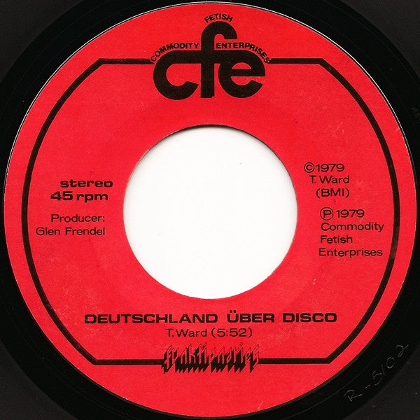 Funktionaries : Deutschland Über Disco / Replaceable Parts (7", Single, Styrene)
