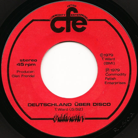 Funktionaries : Deutschland Über Disco / Replaceable Parts (7", Single, Styrene)