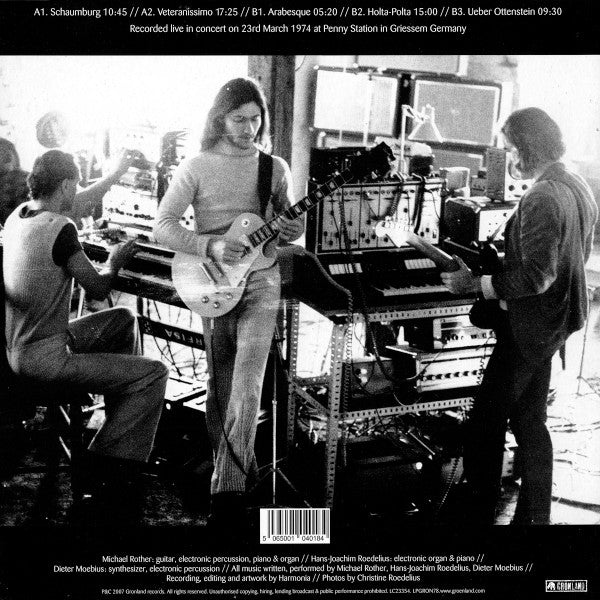 Harmonia : Live 1974 (LP, Album, RE, JP )