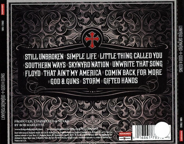 Lynyrd Skynyrd : God & Guns (CD, Album)
