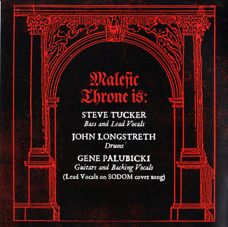 Malefic Throne : Malefic Throne (CD, EP)