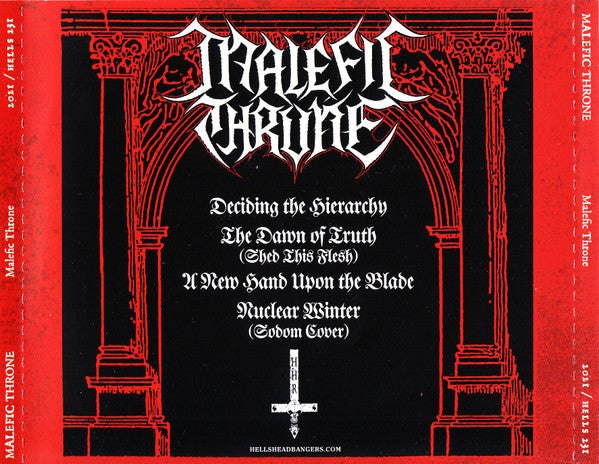Malefic Throne : Malefic Throne (CD, EP)