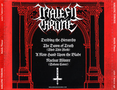 Malefic Throne : Malefic Throne (CD, EP)