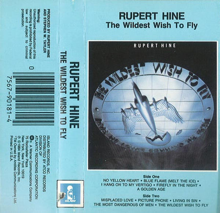 Rupert Hine : The Wildest Wish To Fly (Cass, Dol)