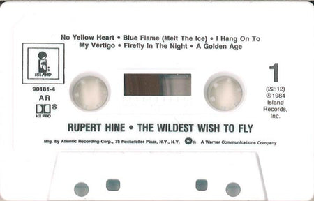 Rupert Hine : The Wildest Wish To Fly (Cass, Dol)