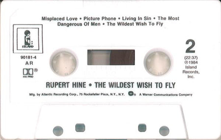 Rupert Hine : The Wildest Wish To Fly (Cass, Dol)