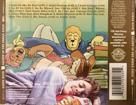 Asher Roth : Asleep In The Bread Aisle (CD, Album)