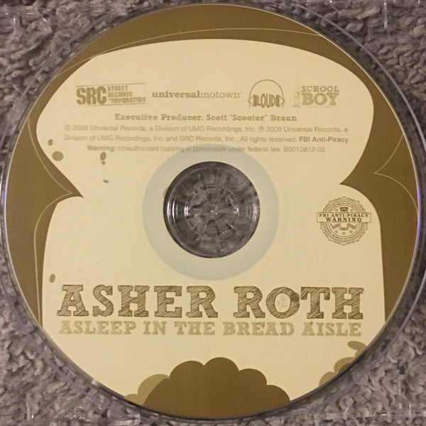 Asher Roth : Asleep In The Bread Aisle (CD, Album)