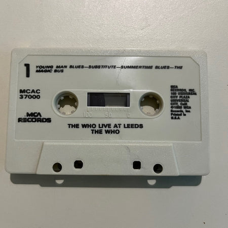 The Who : Live At Leeds (Cass, Album, RE)