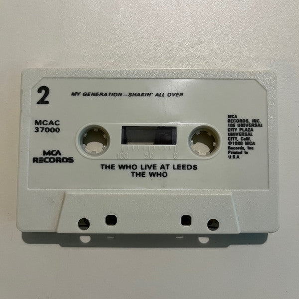The Who : Live At Leeds (Cass, Album, RE)