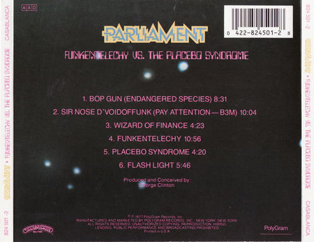 Parliament : Funkentelechy Vs. The Placebo Syndrome (CD, Album, RE, RP, PMD)