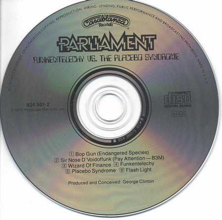Parliament : Funkentelechy Vs. The Placebo Syndrome (CD, Album, RE, RP, PMD)