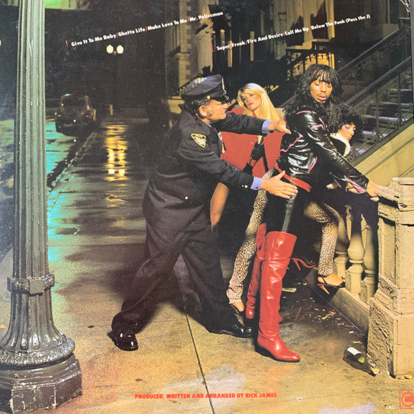 Rick James : Street Songs (LP, Album, Club)