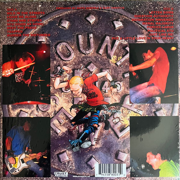 Circle Jerks : Wild In The Streets (LP, Album, Dlx, Ltd, RE, RM, Pin)