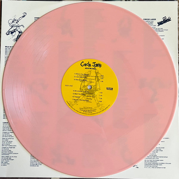 Circle Jerks : Wild In The Streets (LP, Album, Dlx, Ltd, RE, RM, Pin)