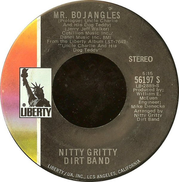 Nitty Gritty Dirt Band : Mr. Bojangles (7")