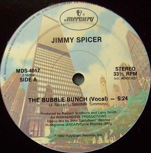 Jimmy Spicer : The Bubble Bunch (12")