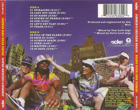 Jimmie's Chicken Shack : Bring Your Own Stereo (CD, Album)