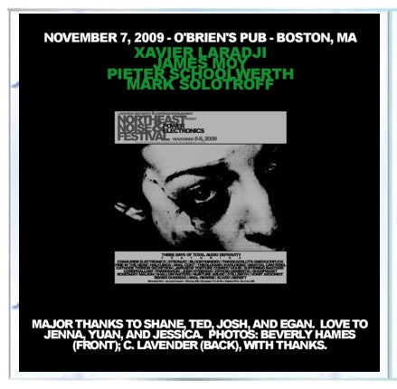 BLOODYMINDED : Boston 2009 (CDr, EP, Ltd)