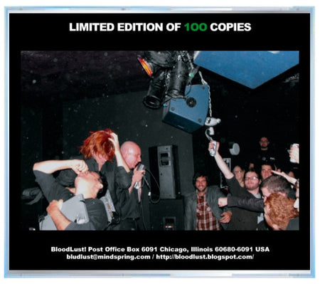 BLOODYMINDED : Boston 2009 (CDr, EP, Ltd)