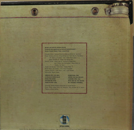 Jackson Browne : Jackson Browne (LP, Album, RE, RI)