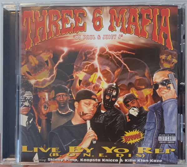 Three 6 Mafia : Live By Yo Rep (B.O.N.E. Dis) (CD, EP, RE)