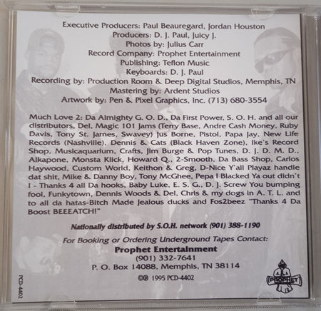 Three 6 Mafia : Live By Yo Rep (B.O.N.E. Dis) (CD, EP, RE)