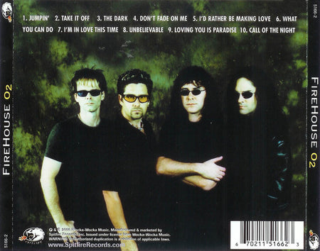 Firehouse (2) : O2 (CD, Album)