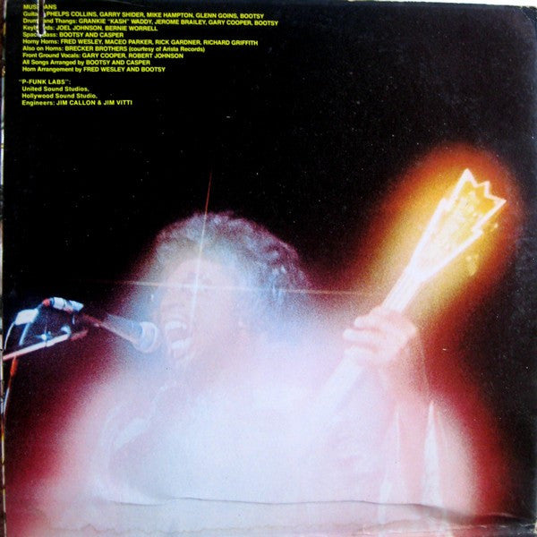 Bootsy's Rubber Band : Ahh...The Name Is Bootsy, Baby! (LP, Album, Gat)