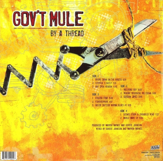 Gov't Mule : By A Thread (2xLP, Album, Tra)