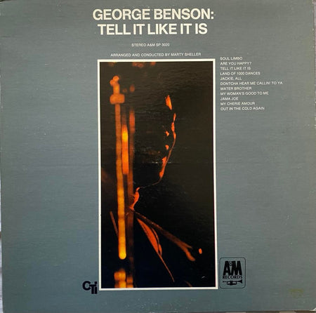 George Benson : Tell It Like It Is (LP, Album, RE, Pit)