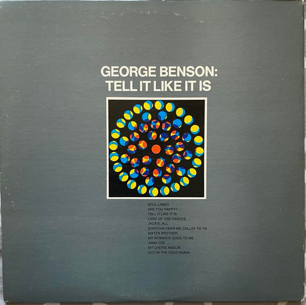 George Benson : Tell It Like It Is (LP, Album, RE, Pit)