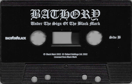 Bathory : Under The Sign Of The Black Mark (Cass, Album, RE)