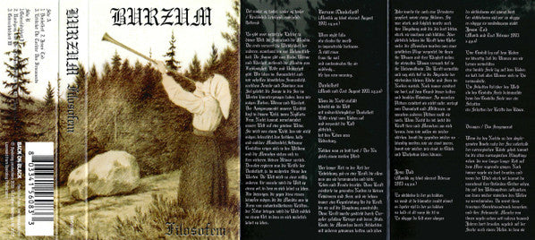 Burzum : Filosofem (Cass, Album, RE)
