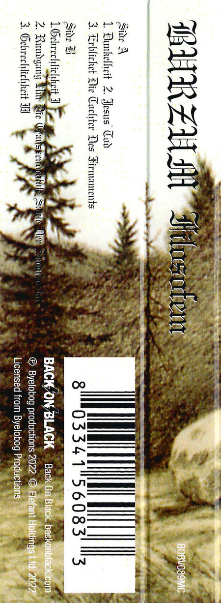 Burzum : Filosofem (Cass, Album, RE)