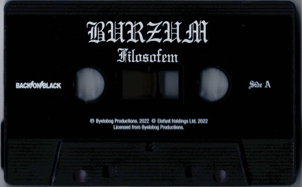 Burzum : Filosofem (Cass, Album, RE)