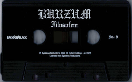 Burzum : Filosofem (Cass, Album, RE)