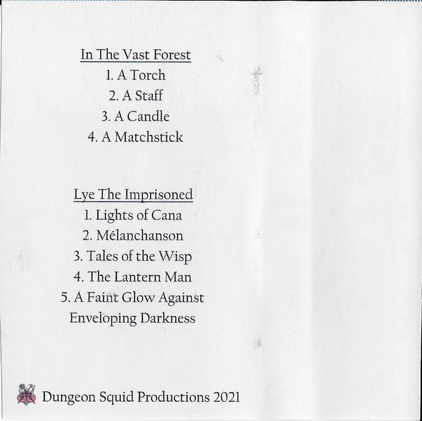 In The Vast Forest, Lye The Imprisoned : Corpse Candles (Cass, Album)
