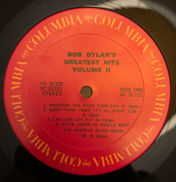 Bob Dylan : Bob Dylan's Greatest Hits Volume II (2xLP, Comp, RE)