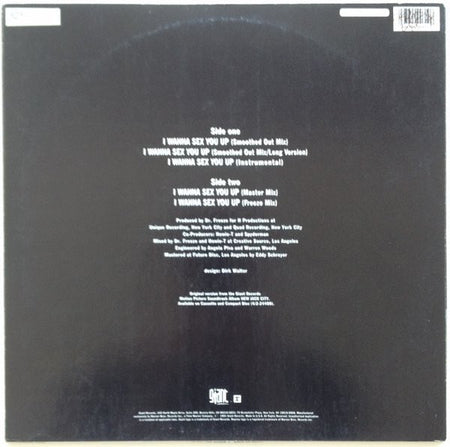 Color Me Badd : I Wanna Sex You Up (12", Maxi)